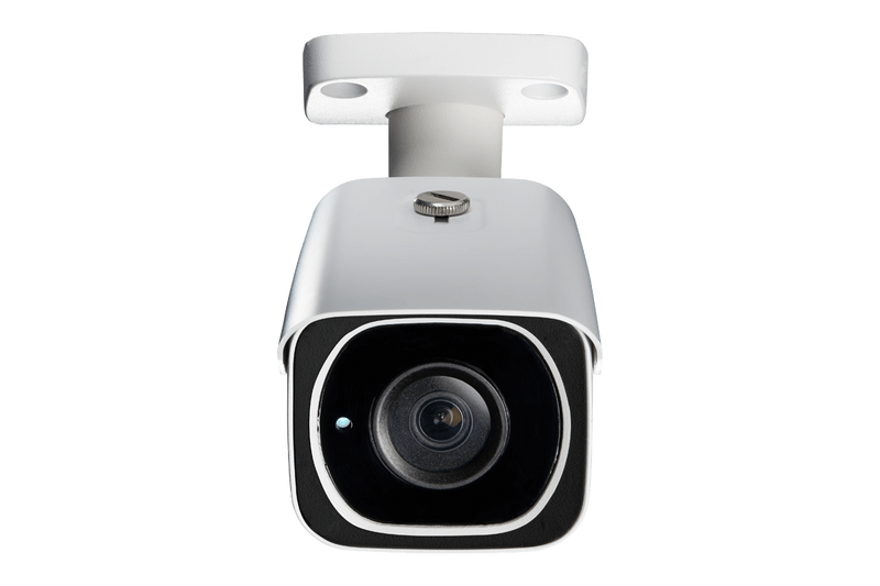 4K Ultra HD Resolution 8MP Outdoor Metal IP Camera, 130FT Color Night Vision, HEVC (2-pack)