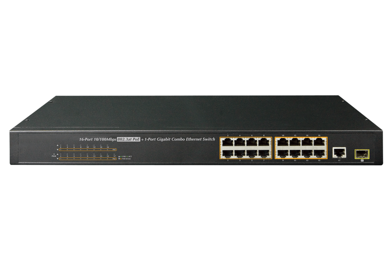 Lorex 16-Channel PoE+ Switch - Open Box
