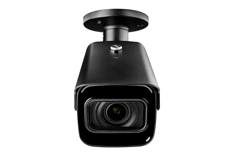 4K (8MP) Nocturnal Motorized Varifocal Smart IP Black Bullet Security Camera - Black Child