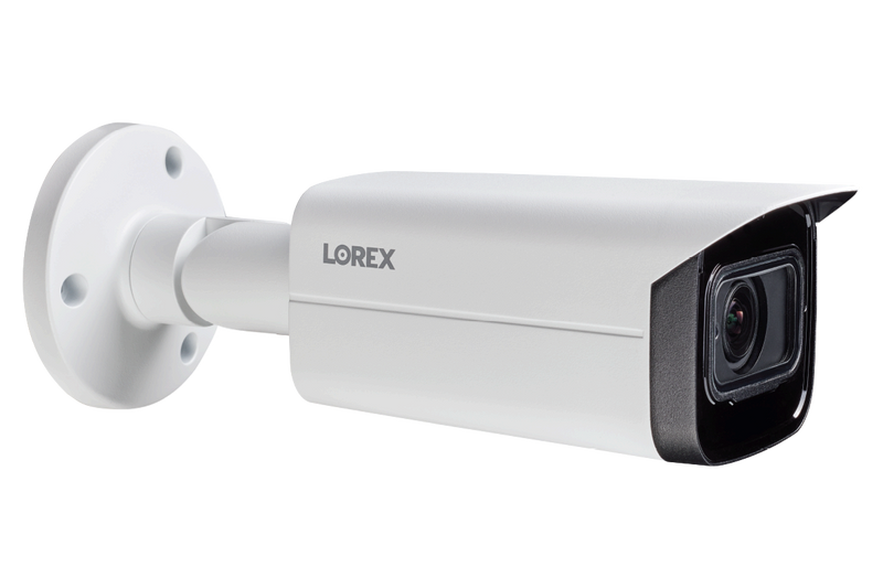 4K Ultra HD Home Surveillance System with 6 Motorized Varifocal 4x Optical Zoom Lens Security Cameras