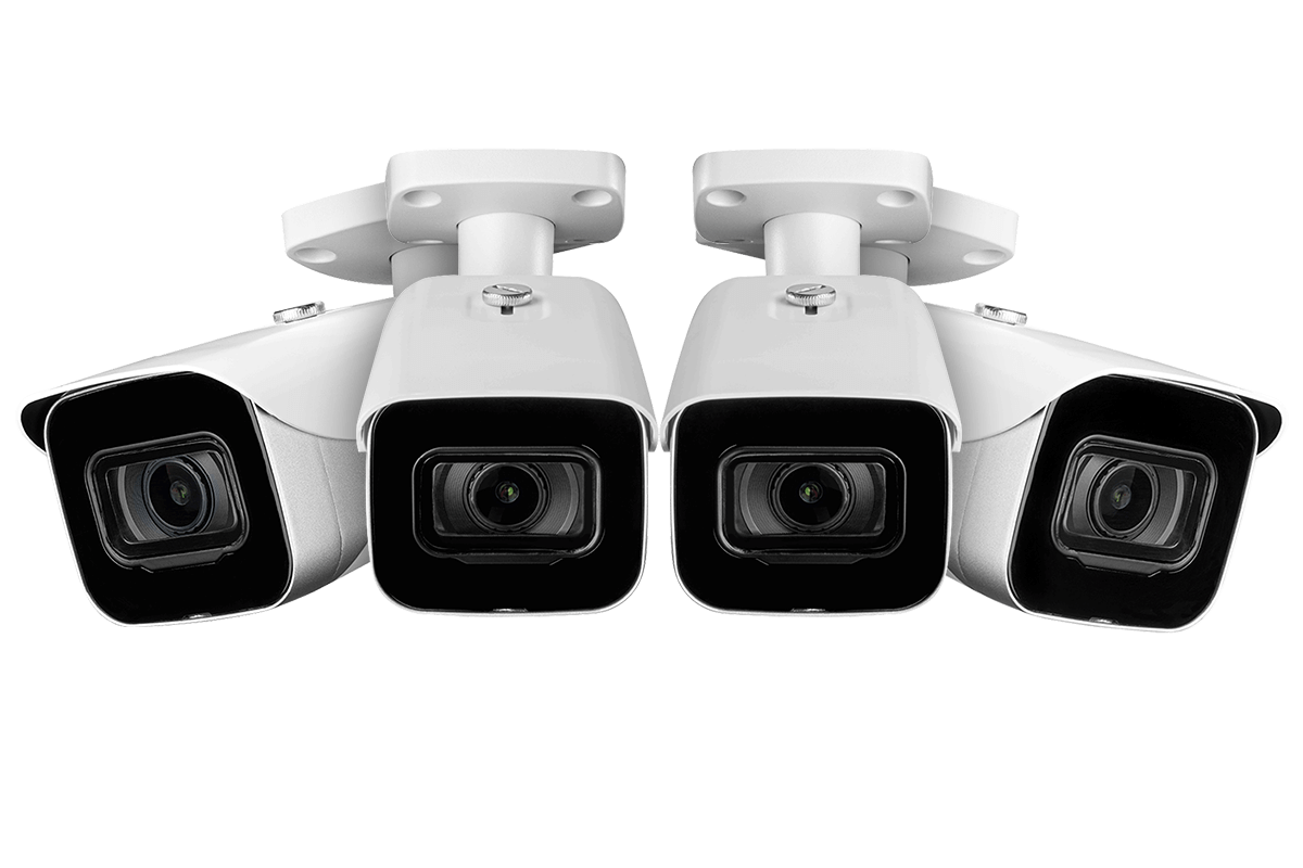 4K Ultra HD Smart IP Security Camera (4-Pack)