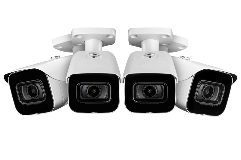 4K Ultra HD Smart IP Security Camera (4-Pack)