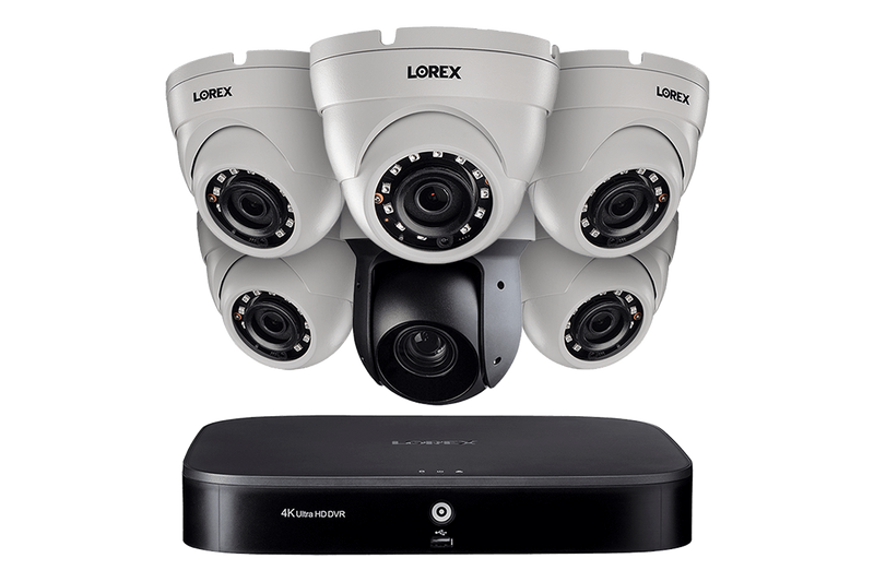 1080p HD Security System with 4K DVR, One 25