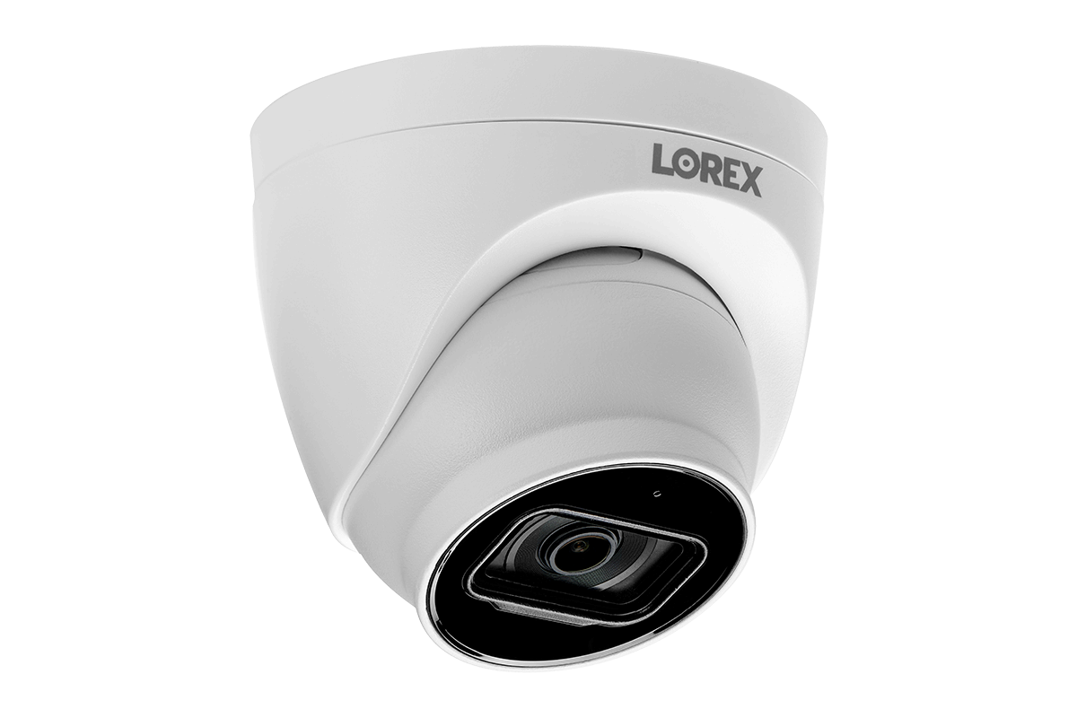 Lorex 4K (32 Camera Capable) 8TB Wired NVR System with IP Dome Cameras Featuring Listen-In Audio