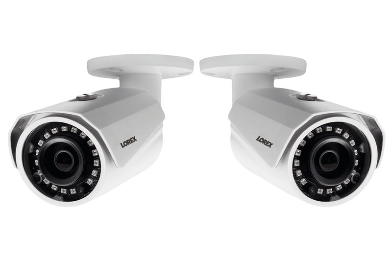 2K SuperHD Weatherproof Night-Vision Security Camera (2-pack)