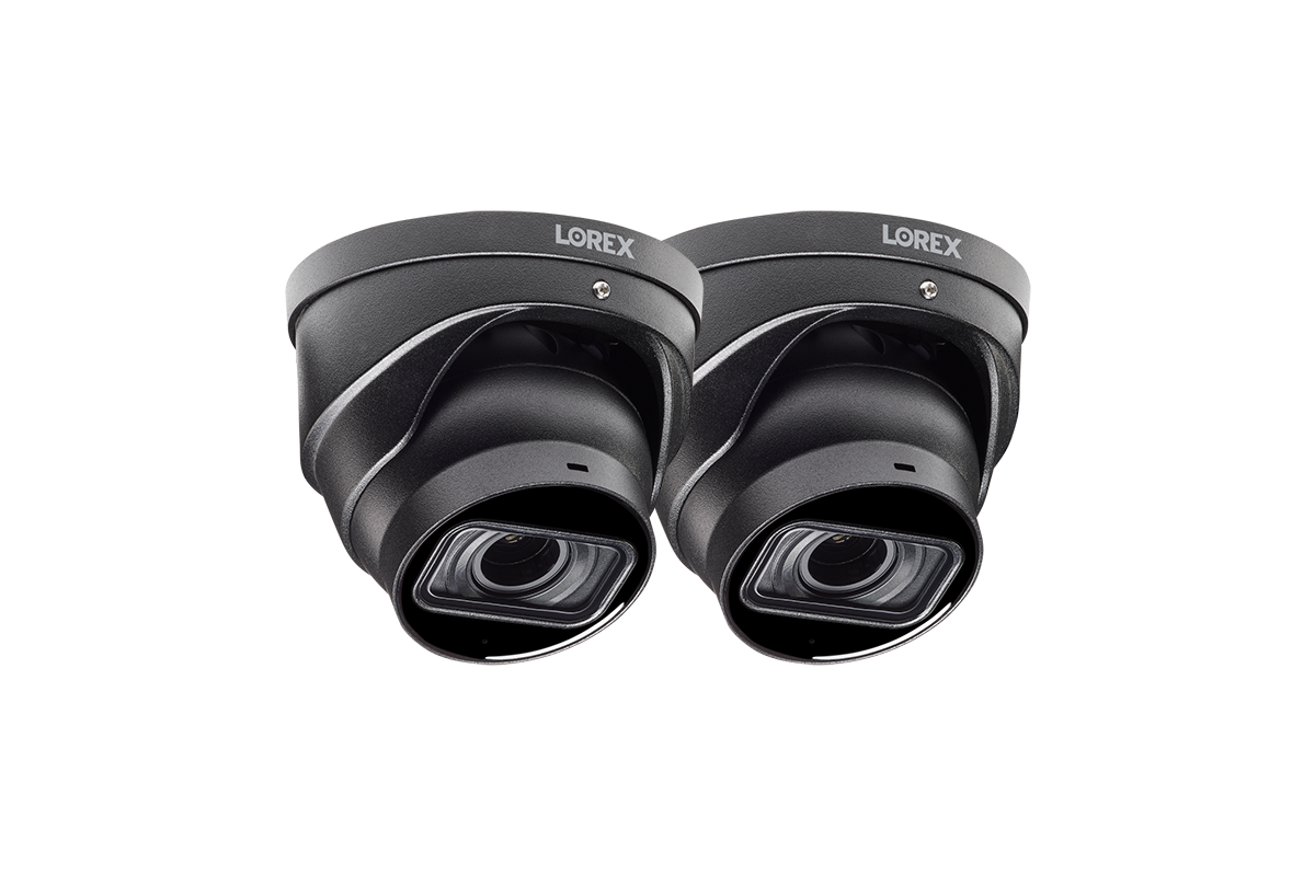Lorex 4K Nocturnal 4 Series IP Wired Dome Camera with Motorized Varifocal Lens and Listen-In Audio