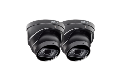 Lorex 4K Nocturnal 4 Series IP Wired Dome Camera with Motorized Varifocal Lens and Listen-In Audio