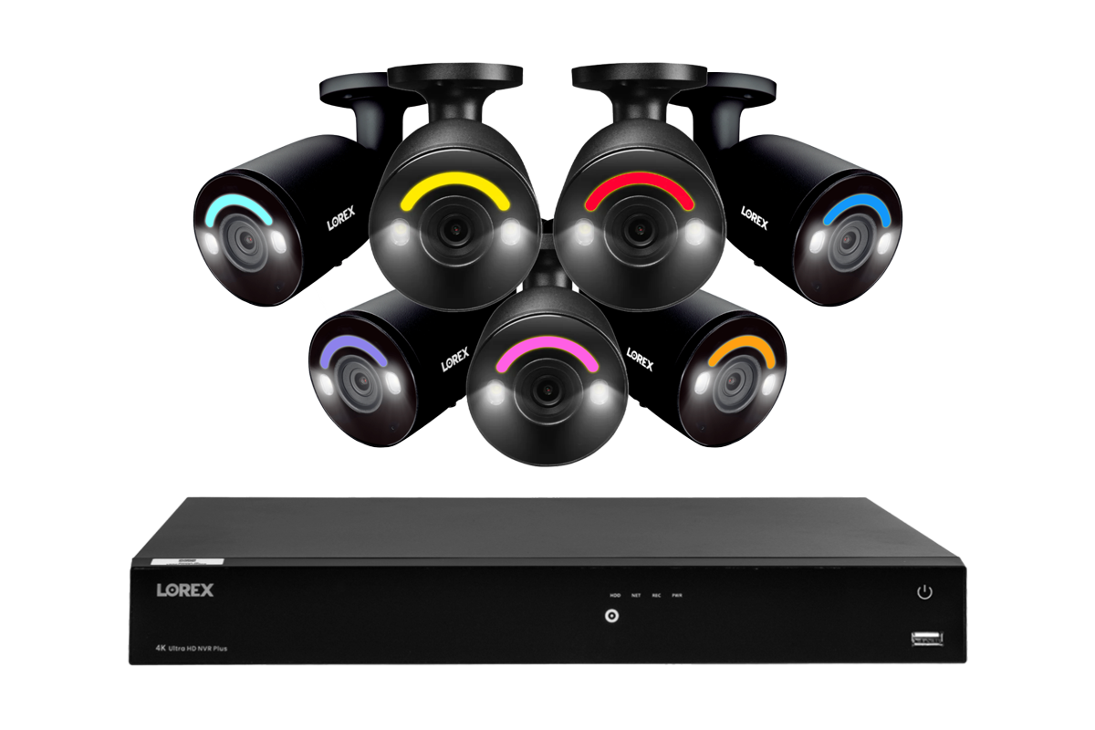 Lorex Fusion 4K 16 Camera Capable (16 Wired or Wi-Fi) 4TB Wired NVR System with Seven H14 IP Bullet Cameras - Amazon