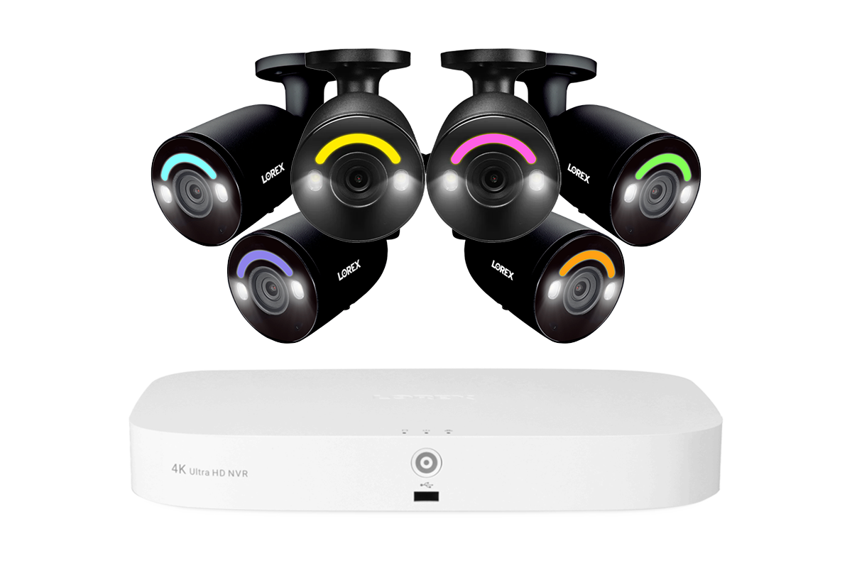 Lorex Fusion 4K 16 Camera Capable (8 Wired and 8 Wi-Fi) 2TB Wired NVR System with Bullet AI PoE Cameras Featuring Smart Security Lighting - 6