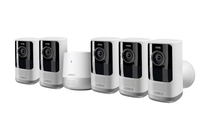 2K Wire-Free, Battery-operated Security System