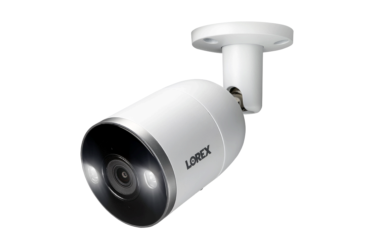 Lorex 4K (32 Camera Capable) 8TB Wired NVR System with Active Deterrence Bullet Security Cameras