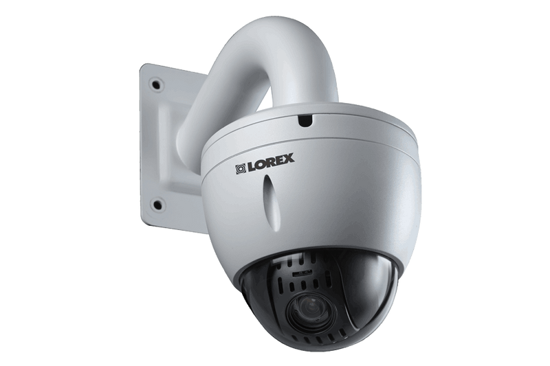 Home Security System with HD 1080p Bullet Cameras and two 720p PTZ Cameras