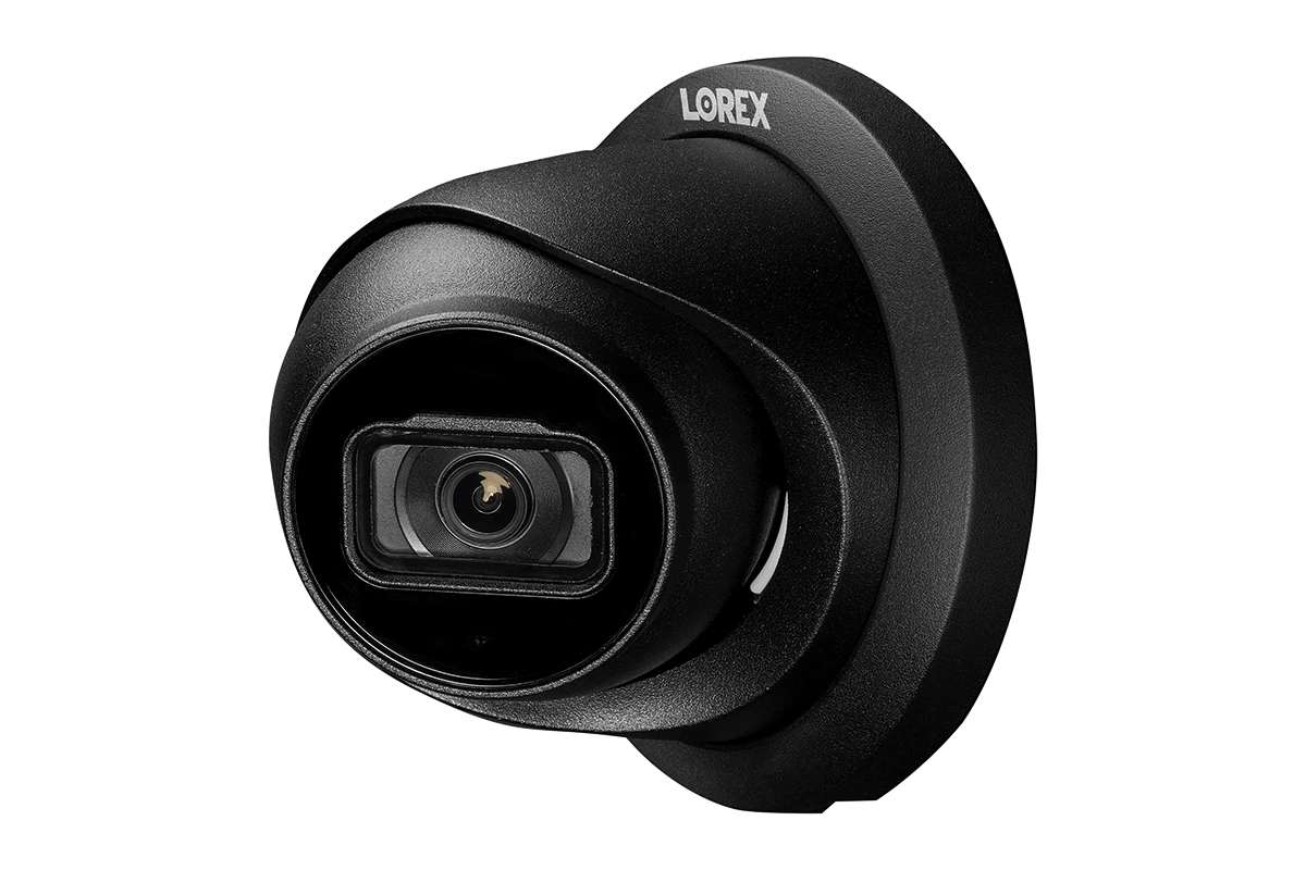 Aurora Series A20 4K IP Wired Dome Security Camera with Listen-In Audio and Smart Motion Detection