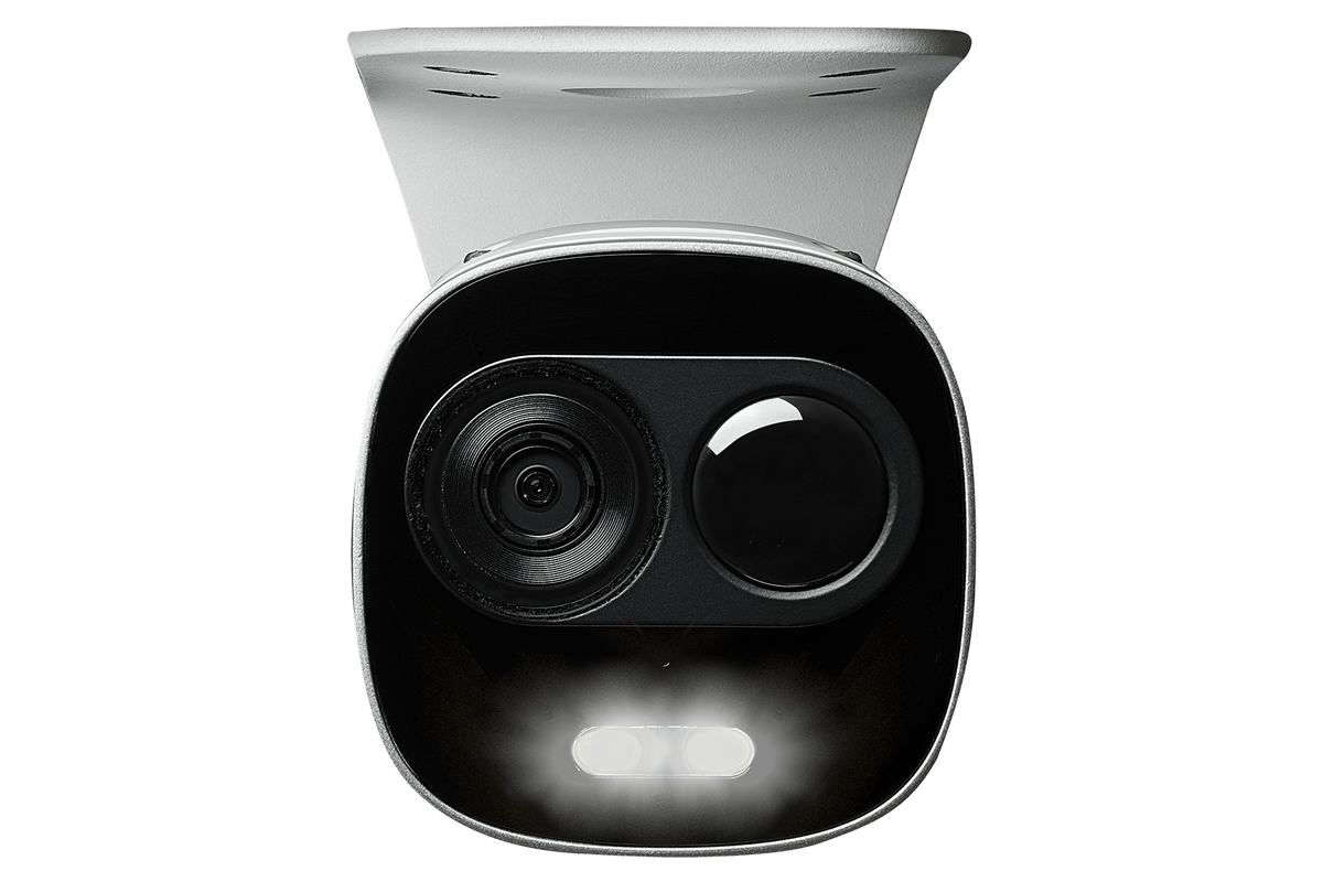 4K Ultra HD IP Camera System with 6 Active Deterrence Security Cameras, 130ft Night Vision