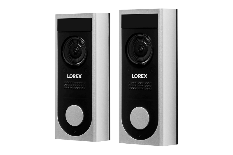 1080p Wi-Fi Video Doorbell, 2-Pack