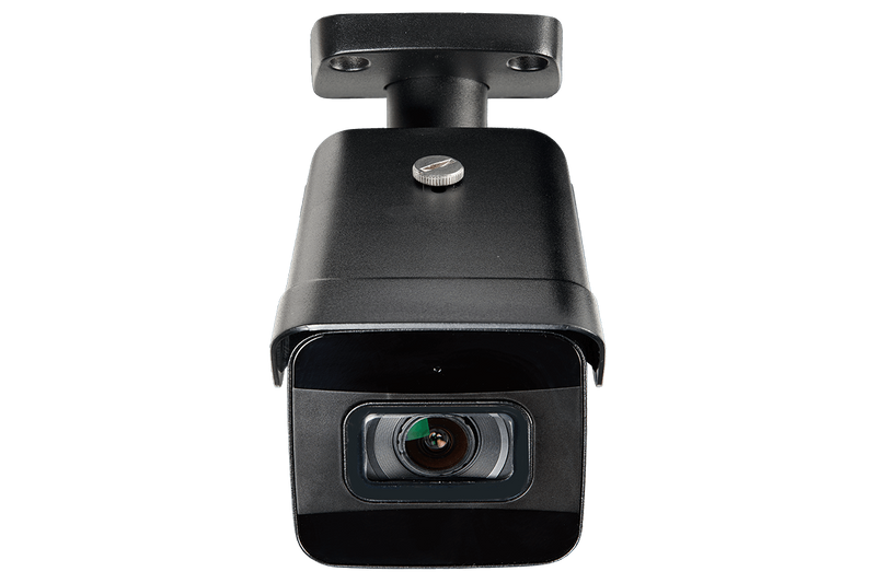 4K Ultra HD Resolution 8MP Outdoor IP Camera with Real-Time 30FPS Recording Rate, Color Night Vision and 2-Way Audio