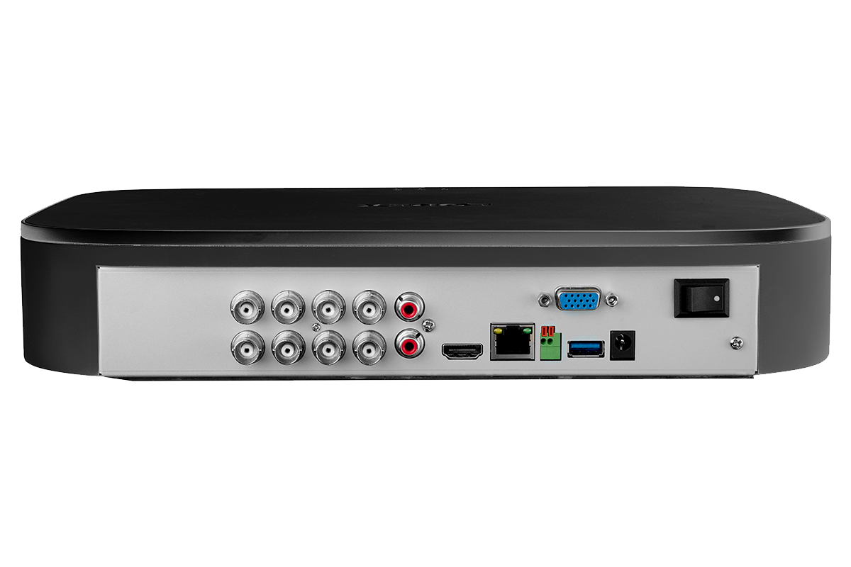 Lorex 4K 2TB Wired Security System with 6 Active Deterrence Cameras Control