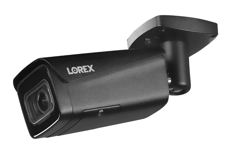 Lorex 4K IP Wired Bullet Security Camera with Motorized Varifocal Lens, Real-Time 30FPS Recording and IK10 Vandal Proof