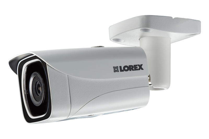 4K Ultra HD Resolution 8MP Outdoor Metal IP Camera, 130FT Color Night Vision, HEVC (2-pack)