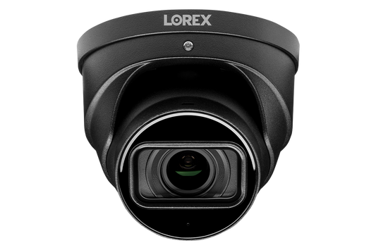 Lorex 4K IP Wired Dome Security Camera with Motorized Varifocal Lens, Real-Time 30FPS Recording and Listen-In Audio