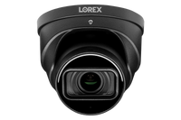 Lorex 4K IP Wired Dome Security Camera with Motorized Varifocal Lens, Real-Time 30FPS Recording and Listen-In Audio