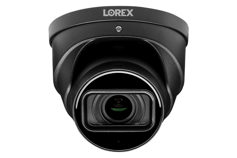 Lorex 4K IP Wired Dome Security Camera with Motorized Varifocal Lens, Real-Time 30FPS Recording and Listen-In Audio