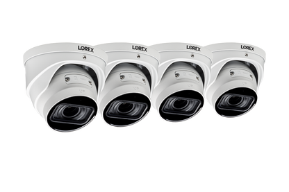 Lorex 4K Nocturnal 4 Series IP Wired Dome Camera with Motorized Varifocal Lens and Listen-In Audio