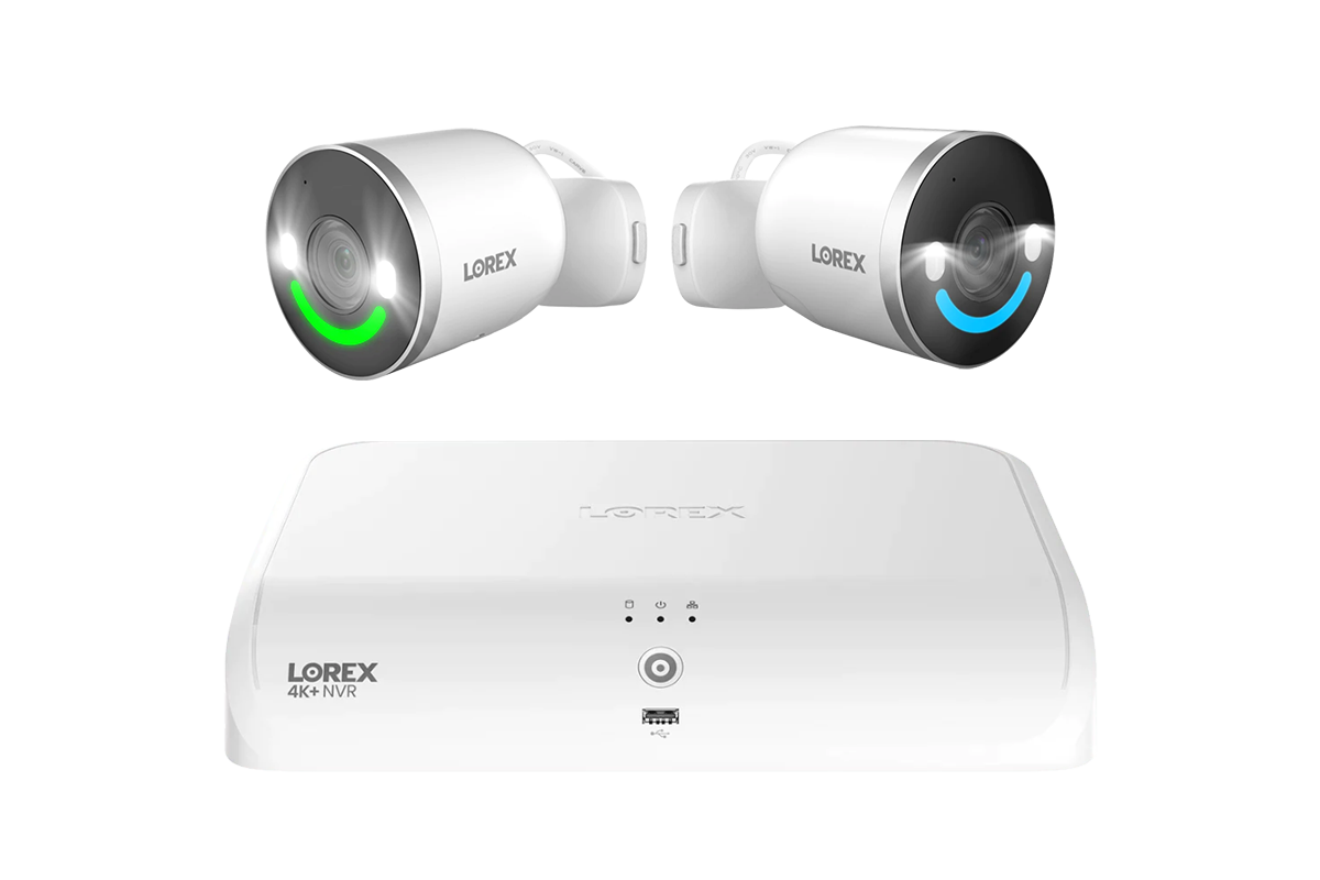 Lorex Fusion Series 4K+ 16 Channel (8 Wired + 8 Fusion Wi-Fi) 2TB Wired System with Spotlight Indoor/Outdoor Cameras - White 2