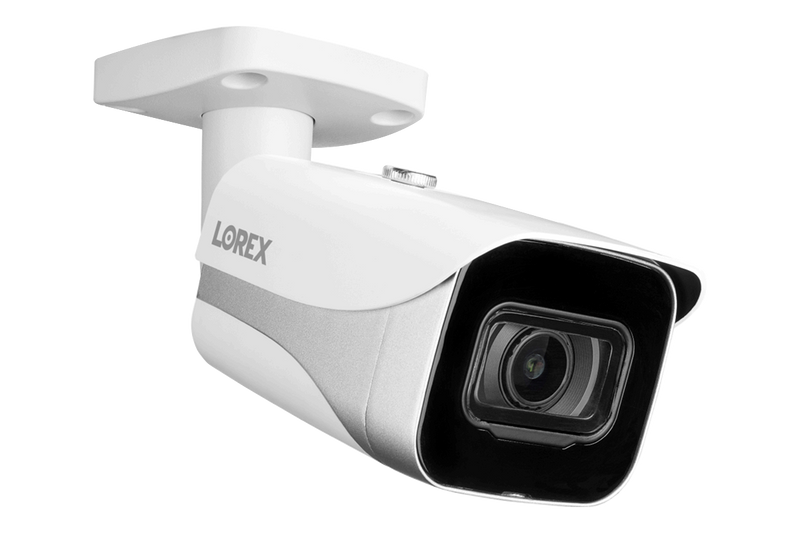 4K Ultra HD 8-Channel IP Security System with 8 4K Ultra HD Security Cameras, Smart Motion Detection and Smart Home Voice Control