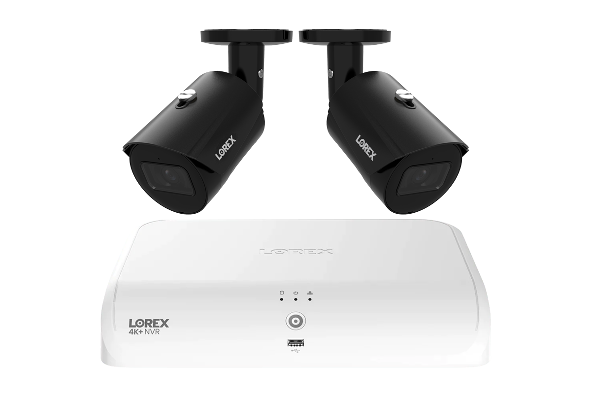 Lorex Fusion Series 4K 16 Camera Capable (8 Wired + 8 Fusion Wi-Fi) 2TB Wired System with A14 IP Bullet Cameras - Black 2
