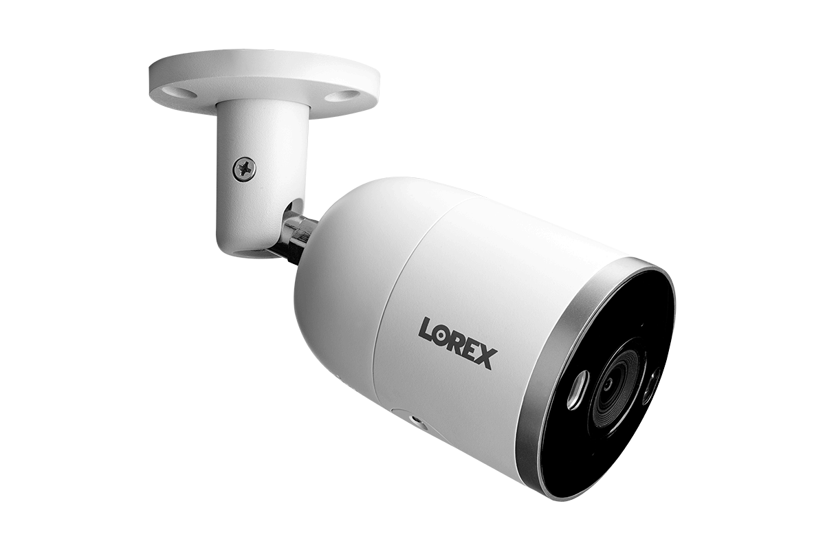 Lorex 4K (32 Camera Capable) 8TB Wired NVR System with Active Deterrence Bullet Security Cameras