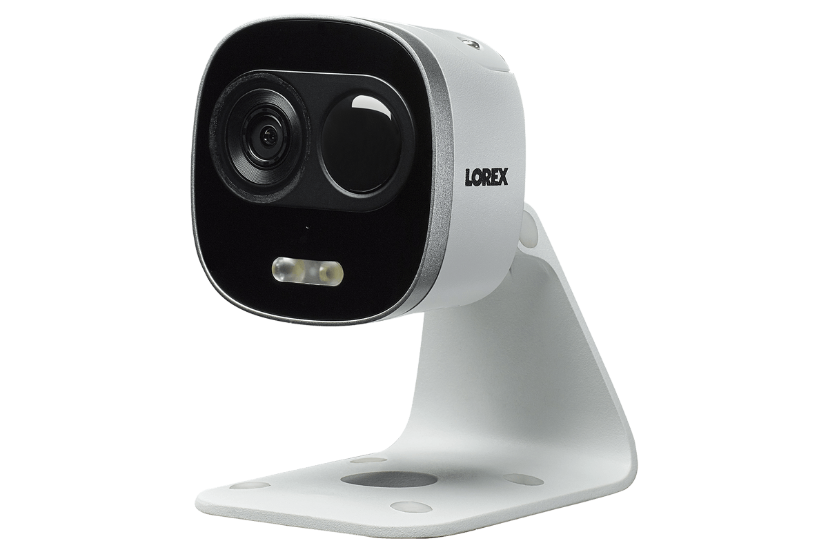 4K Ultra HD IP Camera System with 6 Active Deterrence Security Cameras, 130ft Night Vision