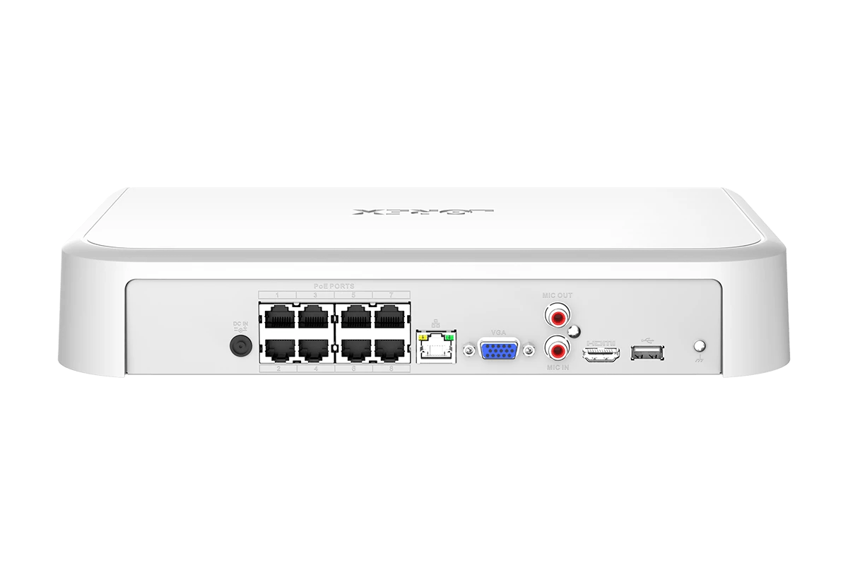 Lorex 4K+ 12MP 16 Camera Capable (8 Wired + 8 Fusion Wi-Fi ) 2TB Wired NVR System with H30 IP Bullet Cameras