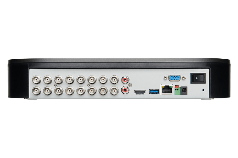 1080p HD Analog Security DVR with Advanced Motion Detection Technology and Smart Home Voice Control 