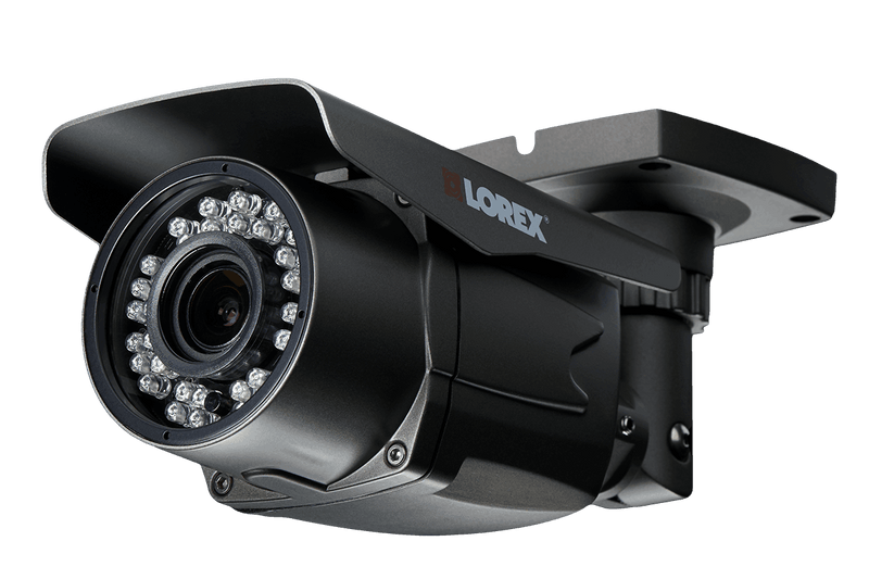 3x Zoom Lens Security Camera with 1080p HD Resolution and 170ft Night Vision (2-pack)