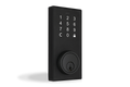 Bluetooth Deadbolt Smart Lock with Touchpad and App Control - Matte Black