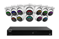 Lorex Fusion Series 4K 16 Camera Capable (Wired or Fusion Wi-Fi) 4TB Wired NVR System with H12 Wired 4K IP Dome Cameras