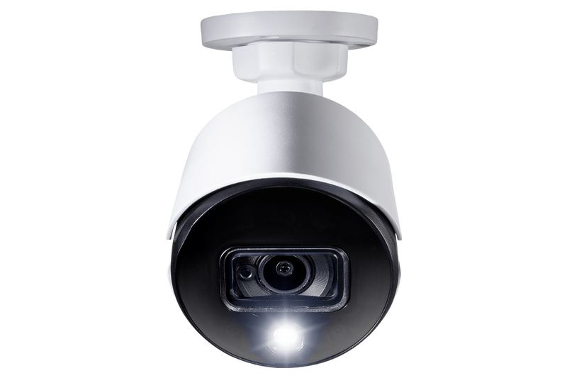 4K Ultra HD Active Deterrence Security Camera with Color Night Vision