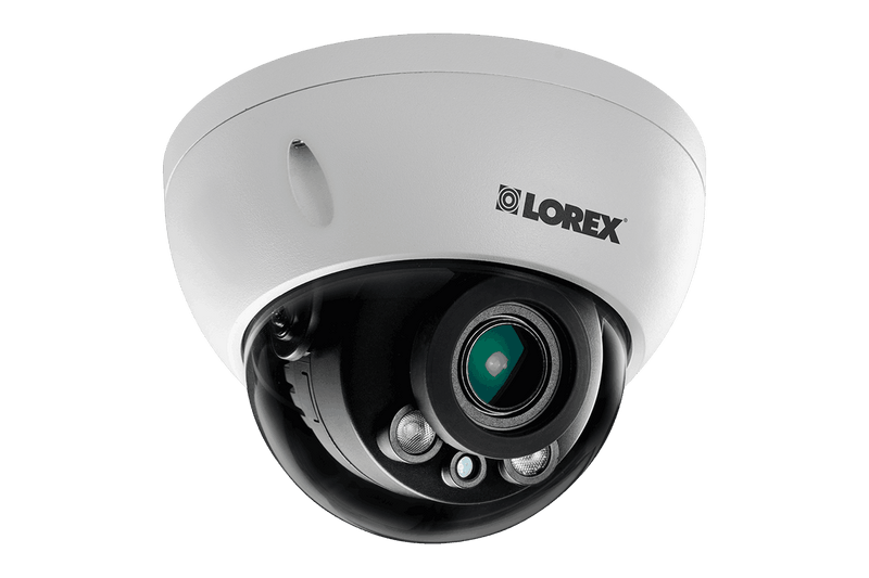2K Resolution IP Camera System with Monitor and 2 Domes
