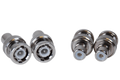 BNC Male to RCA Female Connectors (4-Pack)