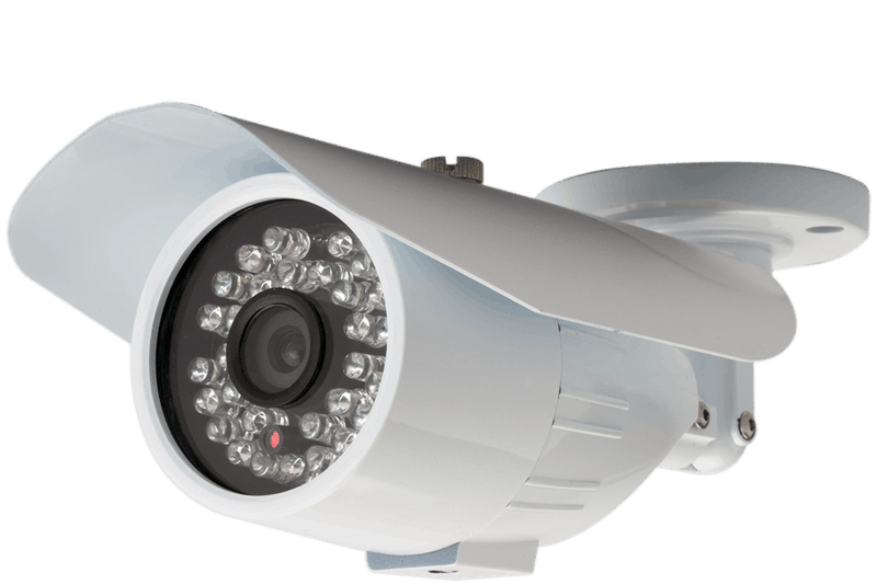 Outdoor security camera with 100FT night vision