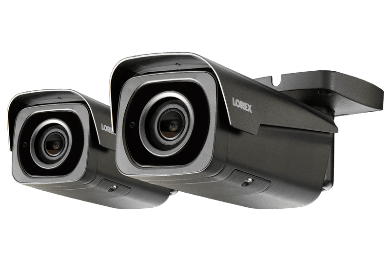 4K Nocturnal Motorized Varifocal Zoom Lens IP Camera (2-Pack)