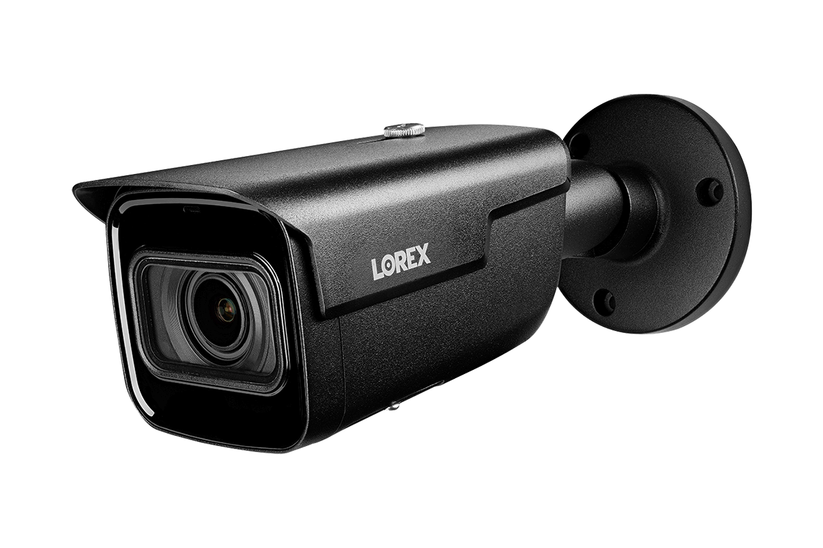 Lorex 4K (16 Camera Capable) 4TB Wired NVR System with Nocturnal 3 Smart IP Bullet Cameras with Motorized Varifocal Lens