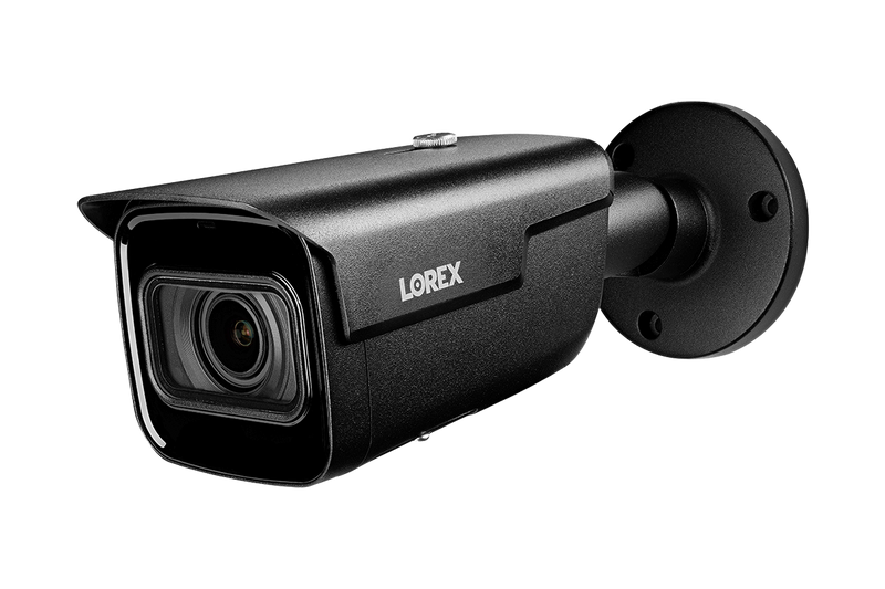 Lorex 4K (16 Camera Capable) 4TB Wired NVR System with Nocturnal 3 Smart IP Bullet Cameras with Motorized Varifocal Lens