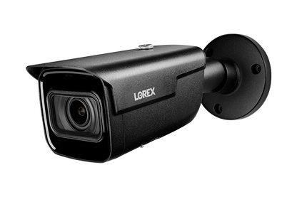 Lorex 4K (32 Camera Capable) 8TB Wired NVR System with Nocturnal 3 Smart IP Bullet Cameras Featuring Motorized Varifocal Lens and 30FPS Recording