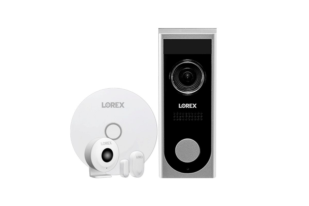 Lorex 1080p Wired Doorbell with Smart Sensor Kit
