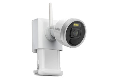 1080p HD Wire-Free Security System with 2 Battery-Operated Active Deterrence Cameras and Person Detection