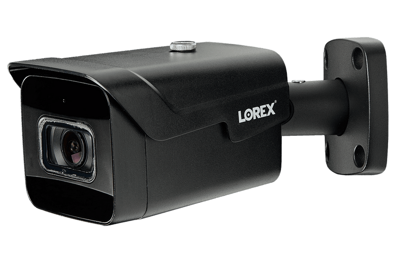 4K Ultra HD Resolution 8MP Outdoor IP Camera with Real-Time 30FPS Recording Rate, Color Night Vision and 2-Way Audio