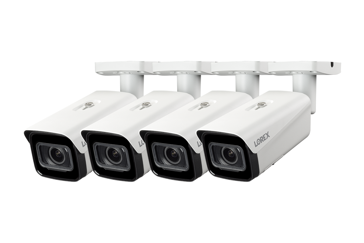 Lorex 4K Nocturnal 4 Series IP Wired Bullet Camera with Motorized Varifocal Lens
