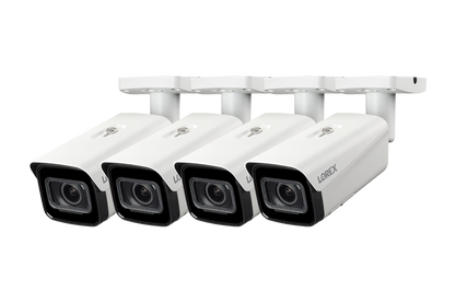 Lorex 4K Nocturnal 4 Series IP Wired Bullet Camera with Motorized Varifocal Lens
